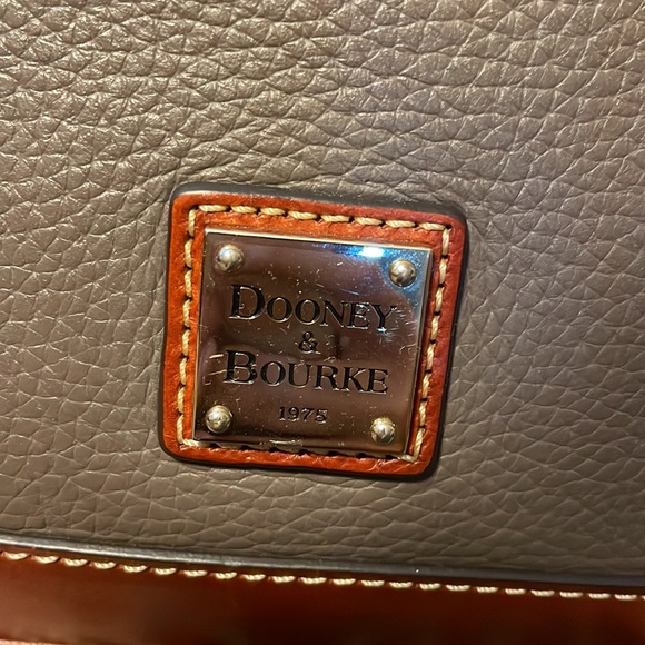 Dooney & Bourke Pebble Leather Zip Zip Satchel - Picture 2 of 6
